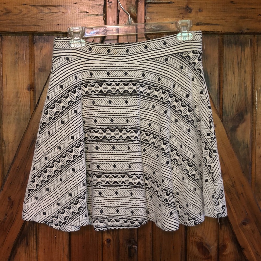 Multi print skater skirt!!